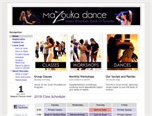 Tablet Screenshot of mazouka.com